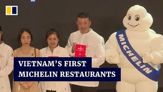 Restaurants in Vietnam awarded Michelin stars for the first time [upl. by Aisilef]