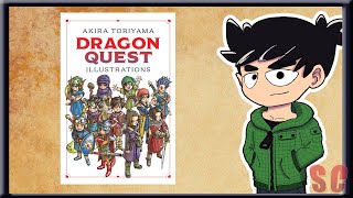 Dragon Quest Illustrations English Translation  Art book Review  Akira Toriyama  VIZ Media [upl. by Davin616]