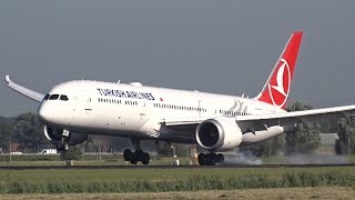 BEST OF Turkish Airlines Long Haul Fleet A330200 A330300 B7879 amp B777300ER Compilation [upl. by Akayas]