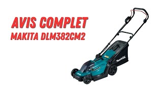 Tondeuse Makita DLM382CM2 Avis et Test complet [upl. by Aihtennek]