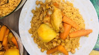 Couscous Served With Chicken And Vegetables Curry I Taste Assuredshorts [upl. by Dasa]