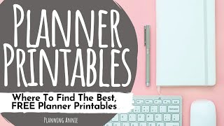 Free Planner Printables [upl. by Ferrel]