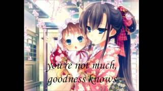 Nightcore  Baby Mine with Lyrics WillGiveKissesForCandy [upl. by Norga]