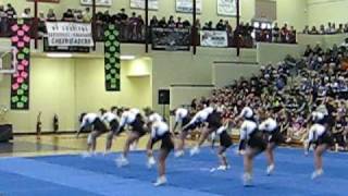 Sprayberry High School Jackets Cheerleading Comp [upl. by Auqenahc]