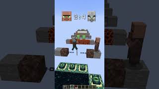 Pillager Chase vs Saving Villager meme shorts minecraft [upl. by Lad]