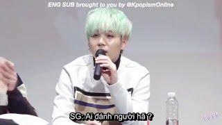 JustBangtanVN Vietsub Chuyện fansign quotTui sẽ kiện Min Yoongi đó nhaquot [upl. by Eta620]