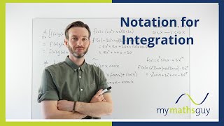 Notation for Integration [upl. by Nimajnab116]