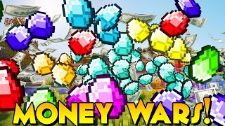 Minecraft MONEY WARS SO MANY DIAMONDS [upl. by Budworth]