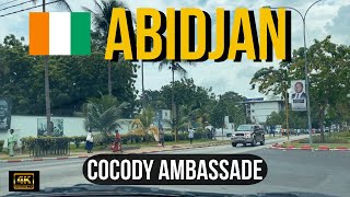 Abidjan tour découvrez Cocody Ambassade [upl. by Nelag]