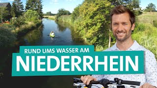 Niederrhein Mit dem Fahrrad am Wasser entlang  ARD Reisen [upl. by Trebron]