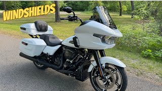 Choosing a Motorcycle Windshield  Freedom Shield Review [upl. by Hildegard]