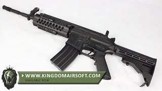 Cyma M4A1 RIS Carbine Full Metal AEG Review [upl. by Caresa]