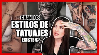 🔺ESTILOS de TATUAJES todos los estilos explicados 👀 [upl. by Fazeli]