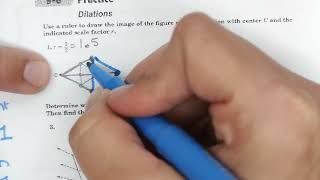 Lesson 46 Dilations Chapter 4 Transformations McGraw Hill Reveal textbook FL BEST Standards [upl. by Yla678]