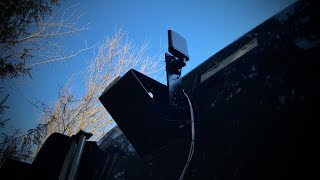 My Trucking Life  Installing The Poynting XPOL1 LTE Antenna On A 2013 Peterbilt 587 [upl. by Yeltneb]