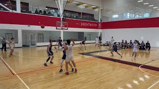 WPGA Senior Boys Basketball vs Lambrick Park  Brentwood  January 2023 [upl. by Ahcsatan]