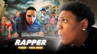 Token  YouTube Rapper ft Tech N9ne Lyrics REACTION [upl. by Weitman]