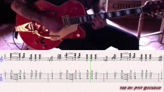 Brian Setzer  Blue Moon of Kentucky guitar tab [upl. by Dinsmore]