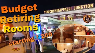 Trichy Railway Station Retiring Room  Tiruchirappalli Railway Station  Trichy Low Budget Room [upl. by Glavin]