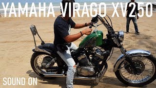 Crazy Yamaha Virago XV250 Sound [upl. by Newol]