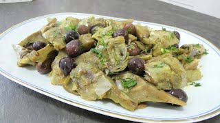 Carciofi Affogati Alla Napoletana 😍 Ricetta Facile E Buonissima [upl. by Rachaba]