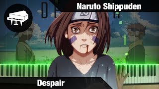 🎹 Naruto Shippuden  DESPAIR  Piano Cover w Sheet Music [upl. by Feledy]