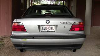 BMW 750il Making music with a German V12 [upl. by Linad]