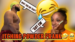 Itching Powder Prank On Boyfriend🤣  Funniest Prank Ever❗️ Vlogmas 🎄Day 14 [upl. by Marielle243]