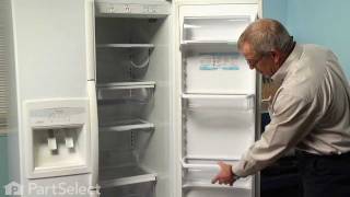 Refrigerator Repair Replacing the Cantilever Bin Whirlpool Part  W10321304 [upl. by Ashil]