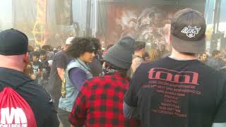 KreatorEnemy of God live Wall of Death Ozzfest 2017 [upl. by Notyad]