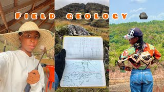 Days in my life as a FEILD GEOLOGIST  Life of a Nigerian Girl  geologystudent [upl. by Miki]