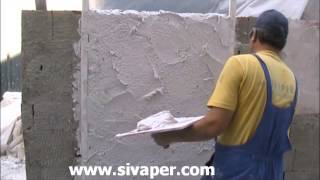 Sivaper S01 Termal Insulation Perlite Plaster [upl. by Armond455]