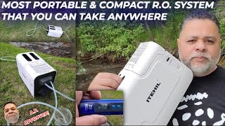 A Portable Reverse Osmosis Water Filtration System That You Can Take Anywhere amp IT WORKS [upl. by Jackquelin]