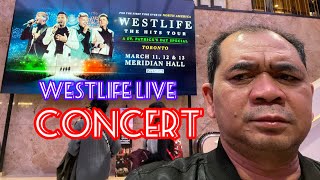 Westlife concert 2024 at Toronto [upl. by Broddie]