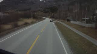 Driving from Oslo to Trondheim on E6 Part 3 of 4 på E6 [upl. by Grory97]