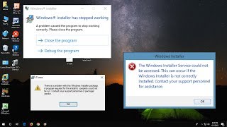 How to Fix All Windows Installer Not Working Errors [upl. by Ihtac906]