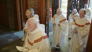 Abbatial Blessing of Abbot Isaac OSB [upl. by Edie]