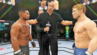 Likkleman vs Wopke Booijen Full Fight  UFC 4 Simulation [upl. by Cassilda439]