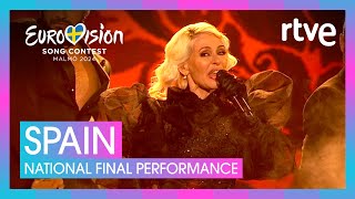 Nebulossa  ZORRA  Spain 🇪🇸  National Final Performance  Eurovision 2024 [upl. by Lew]