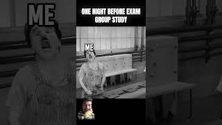 Group study One Day Before Night funny memes comedy [upl. by Swec]