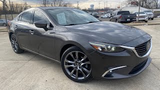 2017 Mazda 6 Grand Touring POV Test Drive amp Review [upl. by Airdnax]