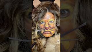 Day 30 The Cowardly Lion🦁 31daysofhalloween cowardlylion wizardofoz viralshorts [upl. by Osric]