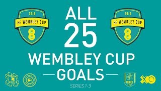 ALL WEMBLEY CUP GOALS SERIES 13 [upl. by Atilemrac404]