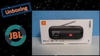 JBL Tuner 2  Bluetooth DAB digitalradio  Unboxing [upl. by Tymothy]