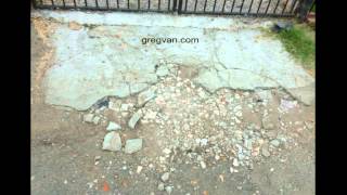 Big Problems With Thin Concrete Driveways  Home Repairs [upl. by Akirea]