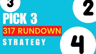 Pick 3 New York  317 Rundown Strategy [upl. by Denna185]