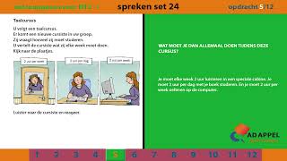 Staatsexamen B1  Examenopgaven Set 24  Spreken [upl. by Winer]