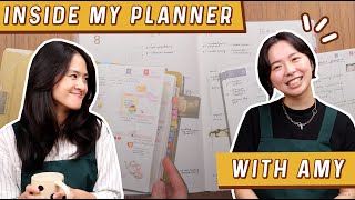 Inside All 4 of quotPlanner Queenquot Amys Planners [upl. by Rramed494]