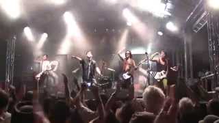 Stingers amp Rudolf Schenker  Big City Nights Live In Gronau Germany 18th August 2012 [upl. by Ahsienyt]