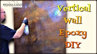 Vertical wall epoxy DIY [upl. by Juliana838]